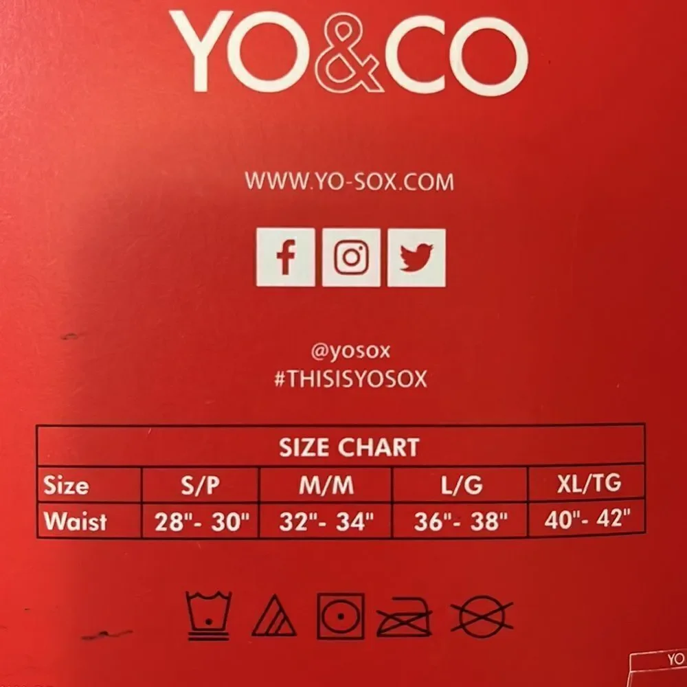 Yo&Co Boxers New in box- size Medium (3 pack bundle)